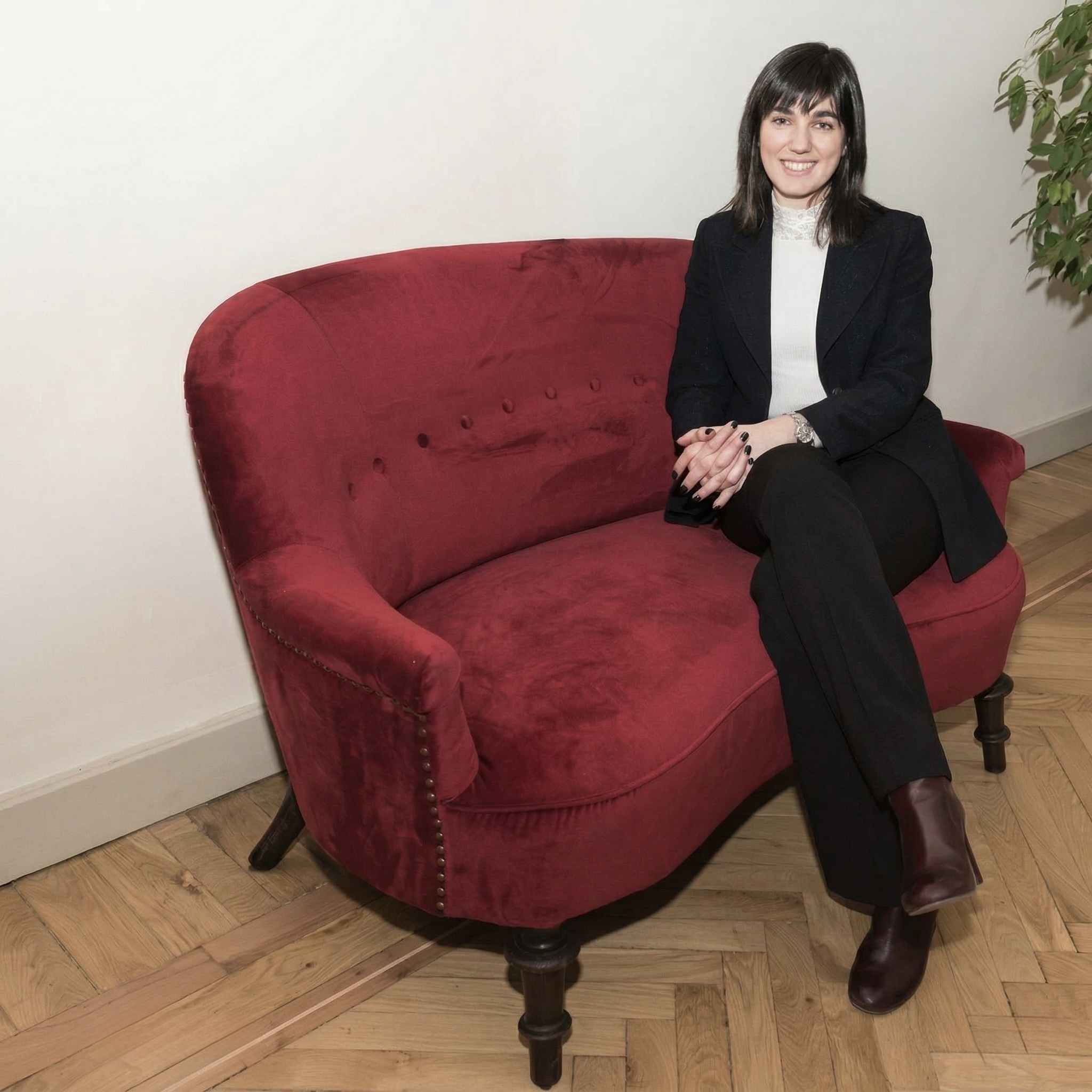 Avv. Cristina Buglioni di Monale nello studio di Via Vespucci, Torino